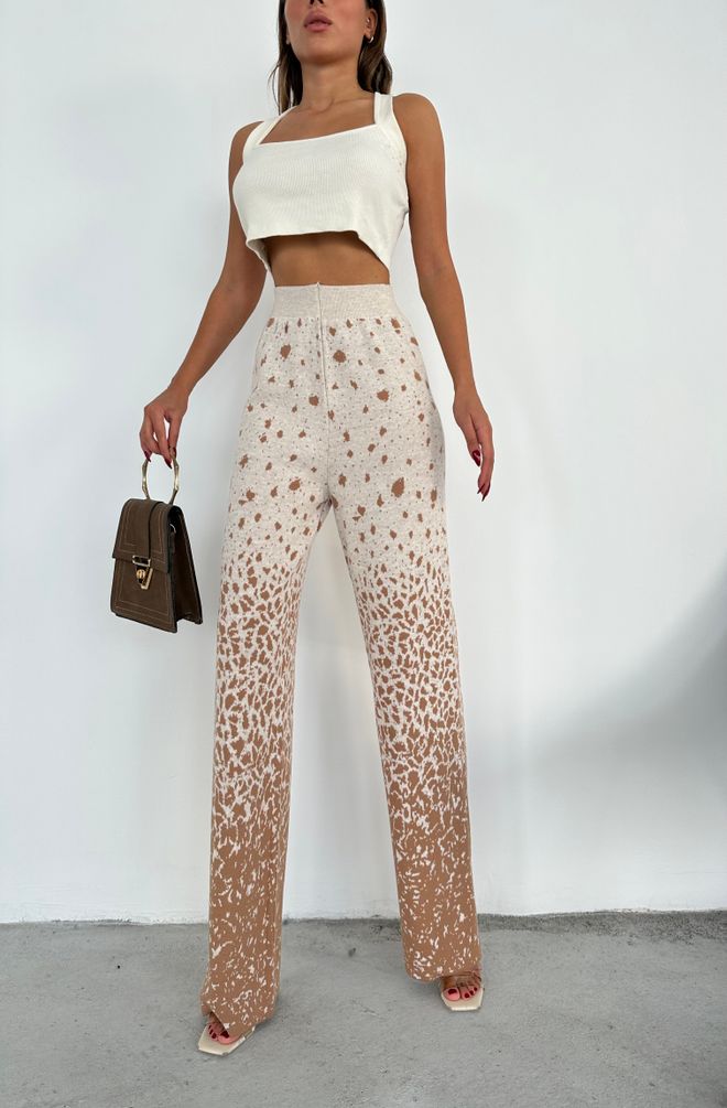 My Fashion Панталоне Са Снежним Узорком Велепродаја одеће Неформалан