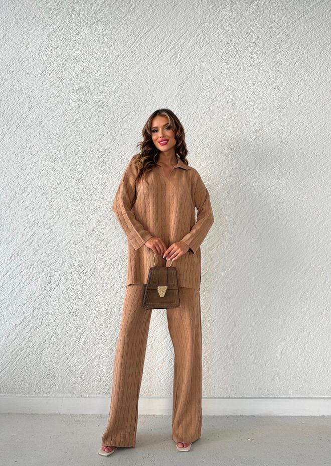 Ilia Traje Con Cuello Trenzado Ropa al por mayor Casual