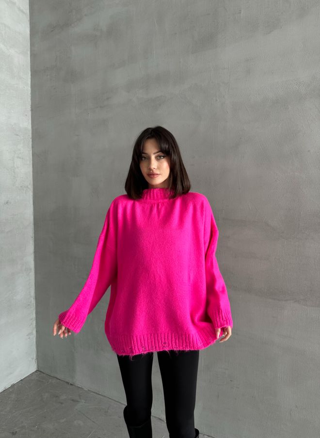 My Fashion Raised Hole Sweater Wholesale Clothing Casual