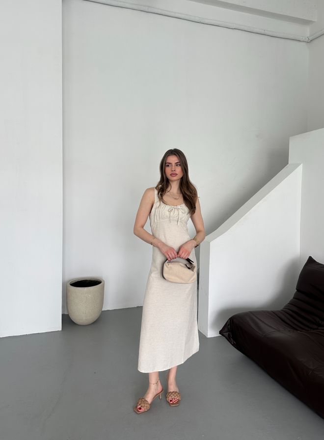 My Fashion Jurk met ruches en bandjes Groothandel Kleding Verjaardag