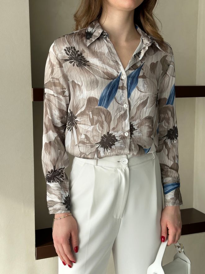 My Fashion Pal Pattern Shirt Wholesale Clothing Formal