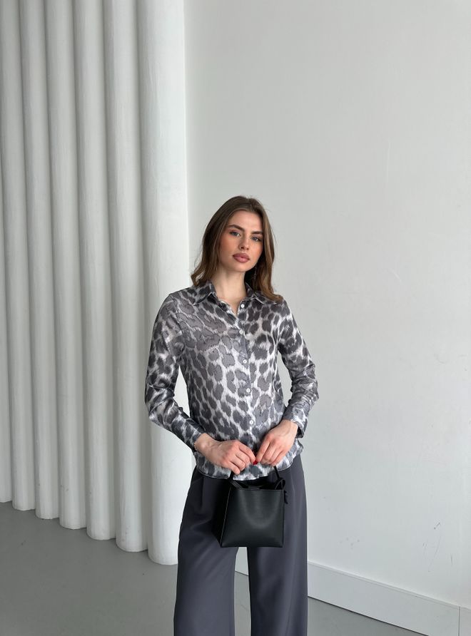 My Fashion Mini majica s uzorkom leoparda Veleprodaja odjeće Jesen