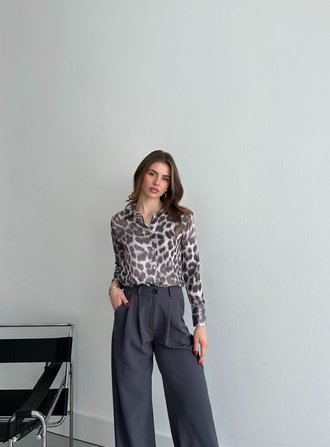 My Fashion Mini leopardo rašto marškinėliai Didmeninė prekyba drabužiais Išleistuvės