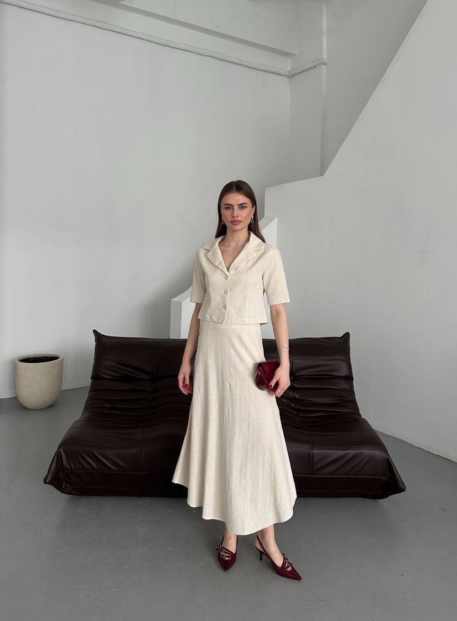 My Fashion Κοστούμι Σακάκι Με Μισό Μανίκ Χονδρικό εμπόριο ενδυμάτων Επίσημο