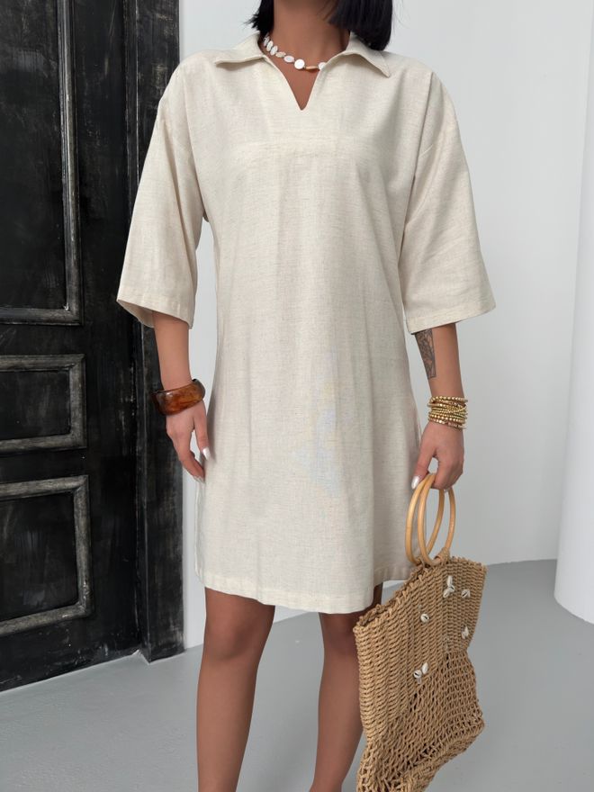 My Fashion Abito Semplice Con Scollo A Polo Abbigliamento all'ingrosso Casuale