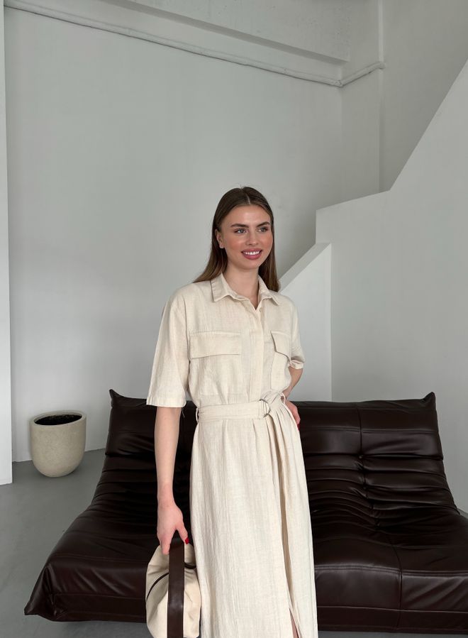My Fashion فستان فيلام بحزام ملابس بالجملة غير رسمي