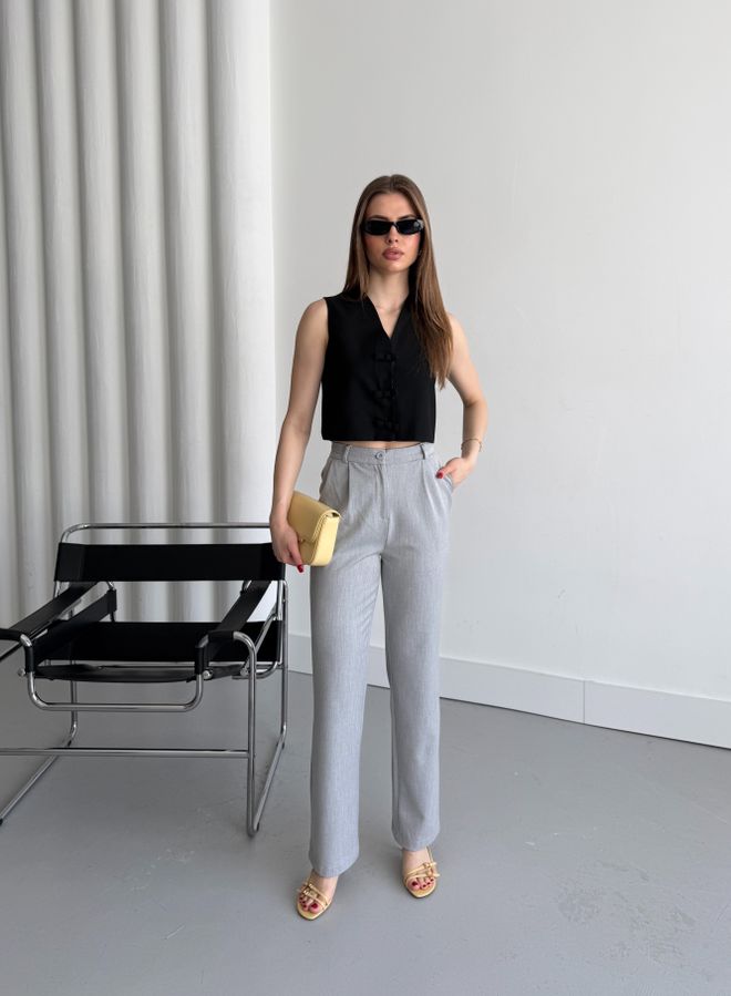 My Fashion Βασικό Παντελόνι Πολυβισκόζης Χονδρικό εμπόριο ενδυμάτων Casual