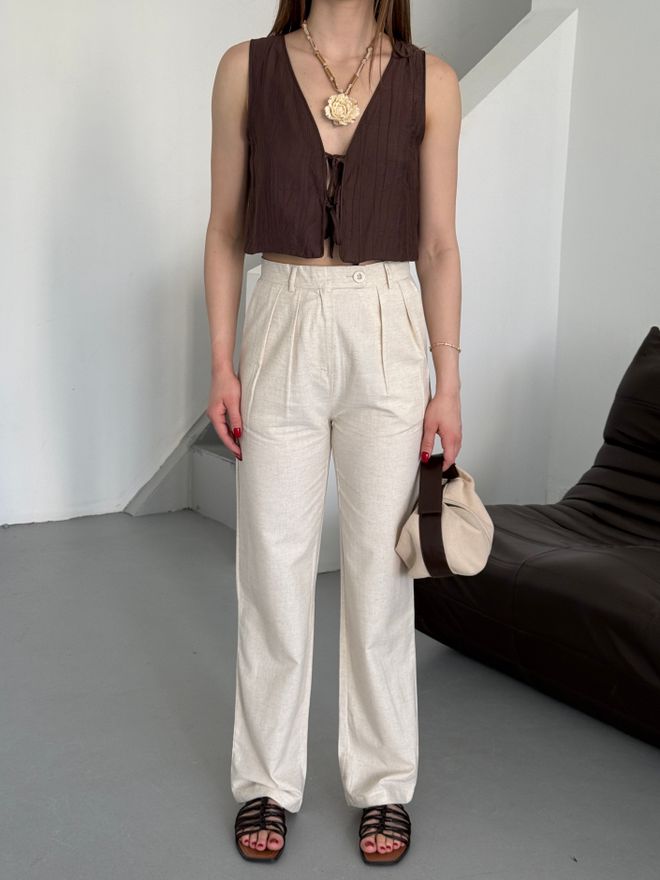 My Fashion Pantalones Palazzo Ropa al por mayor Casual