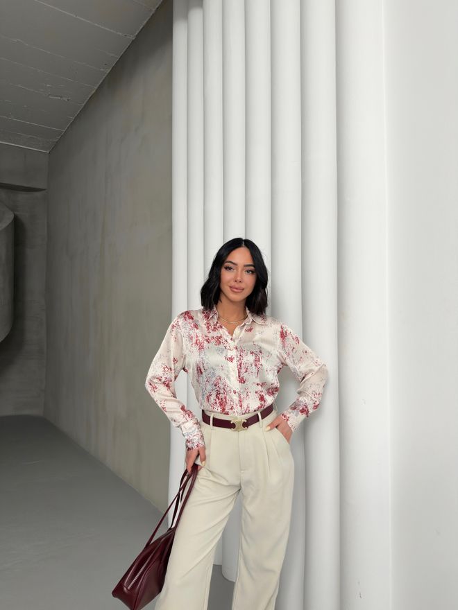 My Fashion Dalmatijos Rašto Marškinėliai Didmeninė prekyba drabužiais Aptempta ir platėjanti
