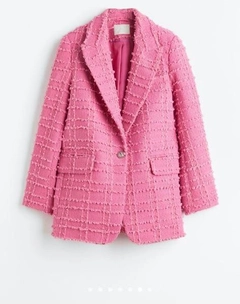 A wholesale clothing model wears mjf10300-lined-jacket-single-color, Turkish wholesale Jacket of My Jest Fashion