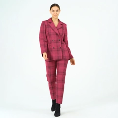 A wholesale clothing model wears 41040 - Set - Smoked, Turkish wholesale Suit of Offo