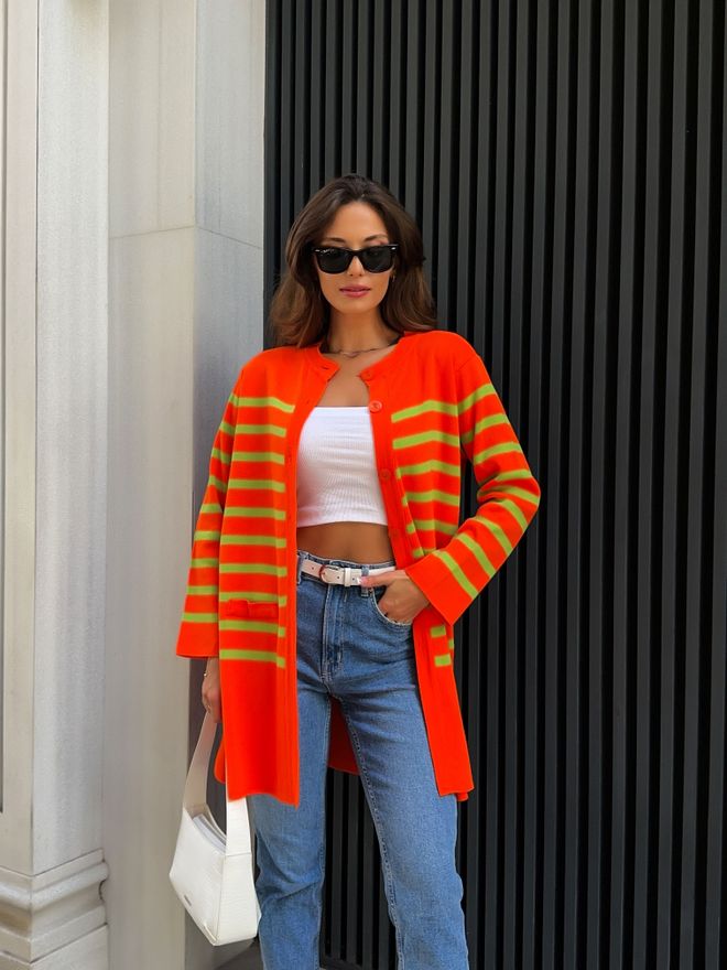 Ouz Fashion Cardigan En Tricot Vêtements en gros Décontracté