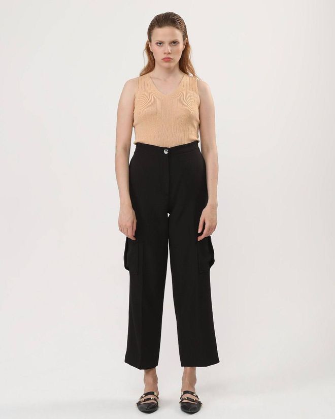 Ouz Fashion Pantalon Cargo À Poches Vêtements en gros Décontracté