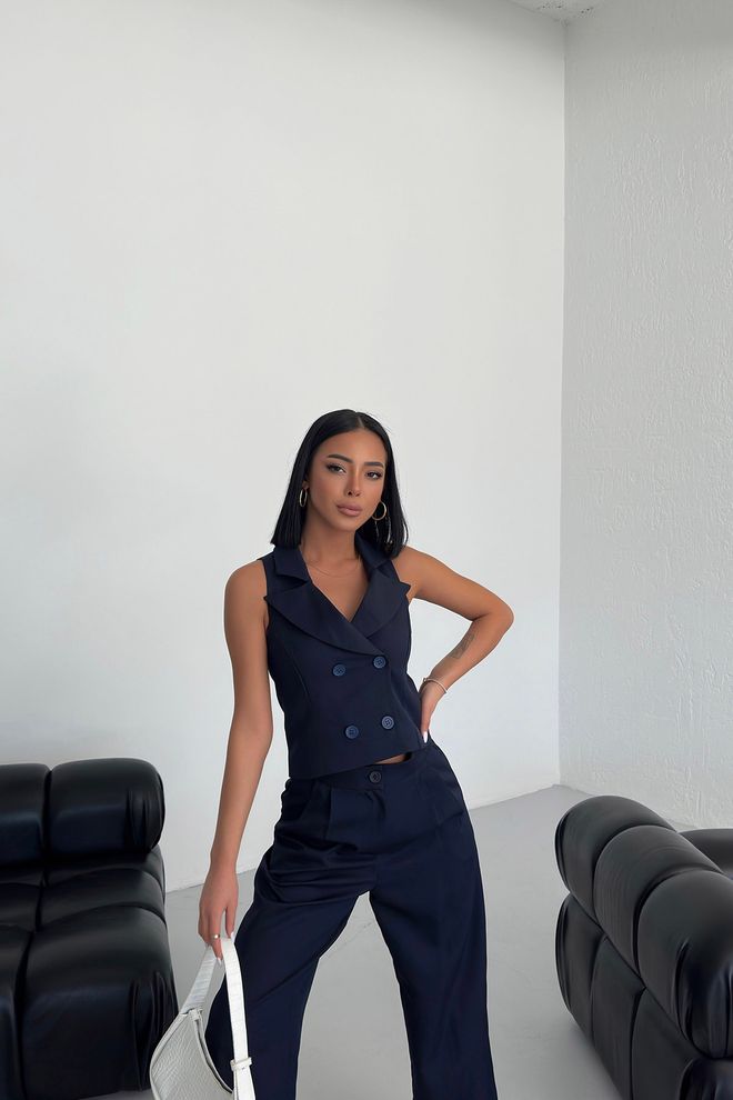 Ouz Fashion سترة بأزرار وياقة شال ملابس بالجملة رَسمِيّ