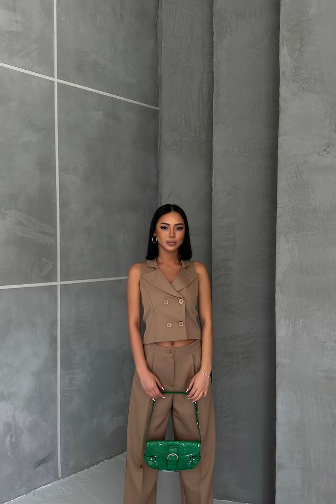 Ouz Fashion سترة بأزرار وياقة شال ملابس بالجملة رَسمِيّ