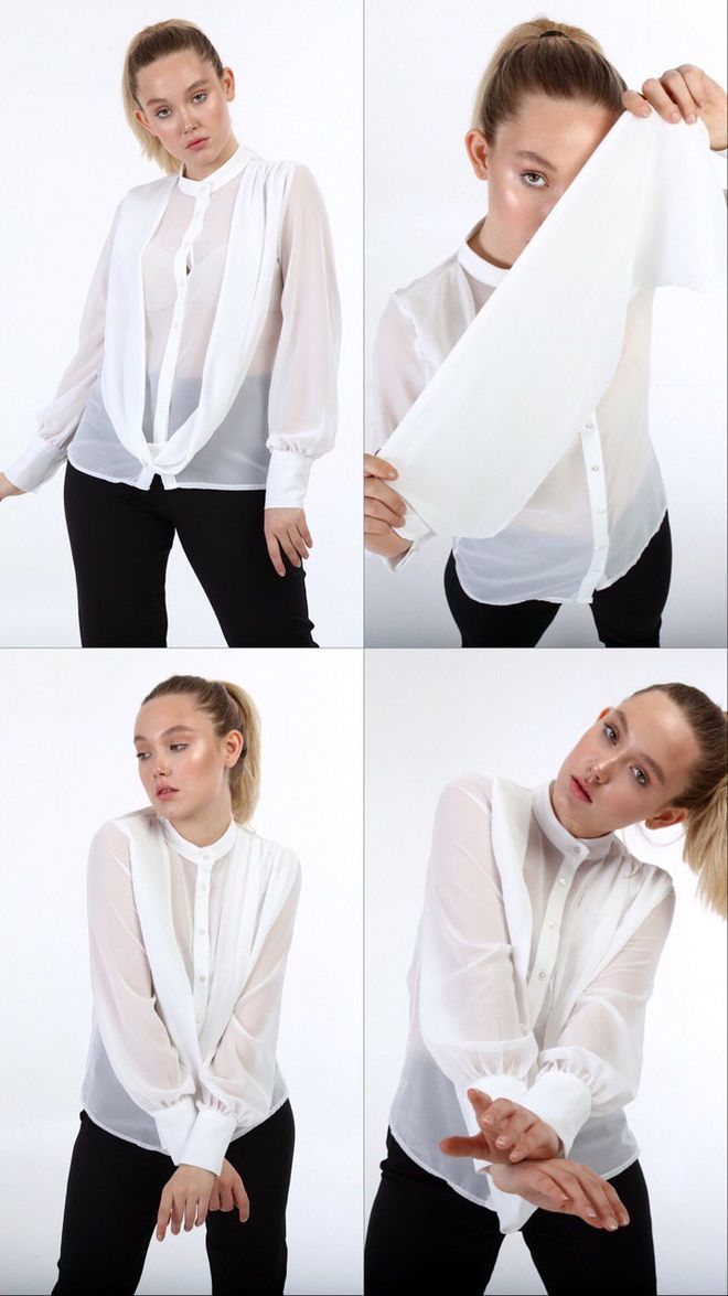 Ouz Fashion Πουκάμισο Με Γιακά Σάλι Χονδρικό εμπόριο ενδυμάτων Κομψό