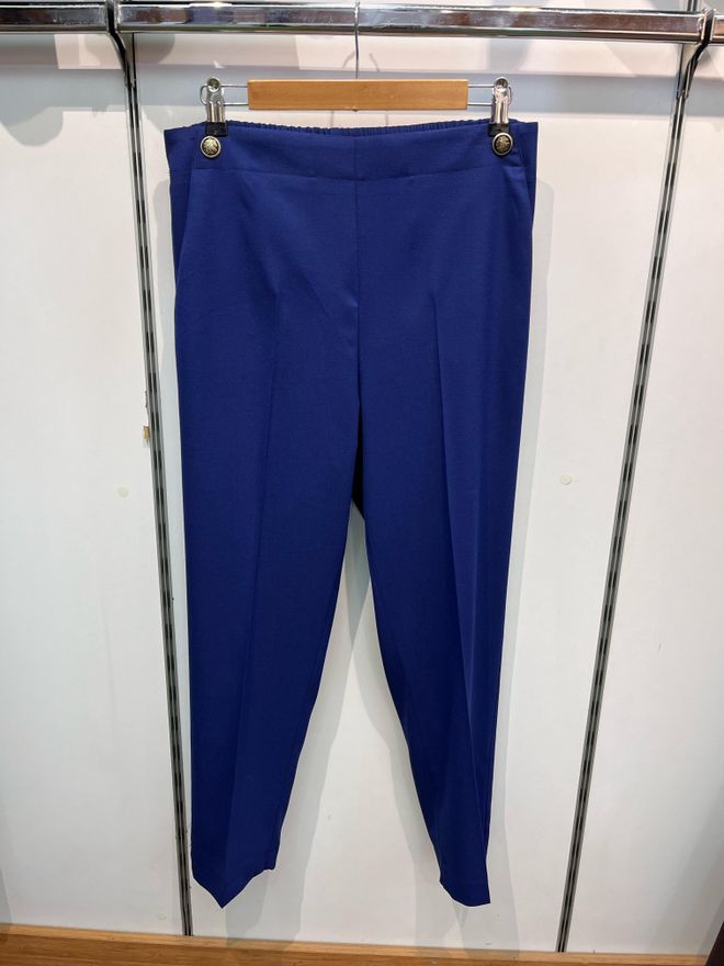 Ouz Fashion Διακοσμητικό Ελαστικό Παντελόνι Με Κουμπιά Στην Πλάτη Χονδρικό εμπόριο ενδυμάτων Casual