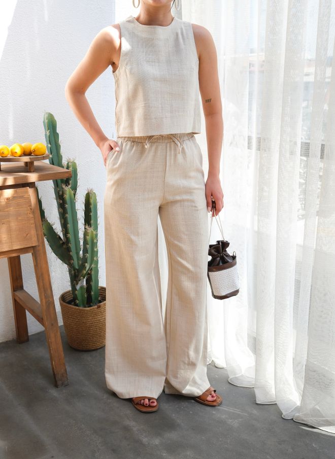 Ouz Fashion Blouse And Pants Double Set Wholesale Clothing Casual