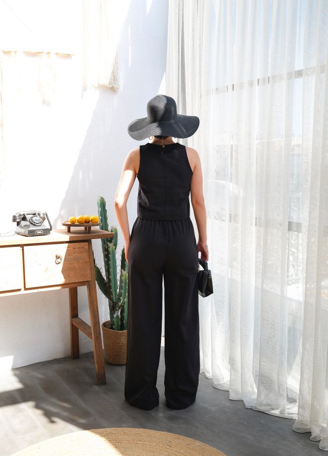 Ouz Fashion Blouse And Pants Double Set Wholesale Clothing Casual