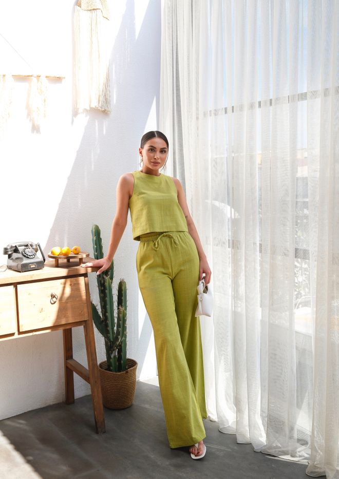 Ouz Fashion Conjunto Doble De Blusa Y Pantalones Ropa al por mayor Casual