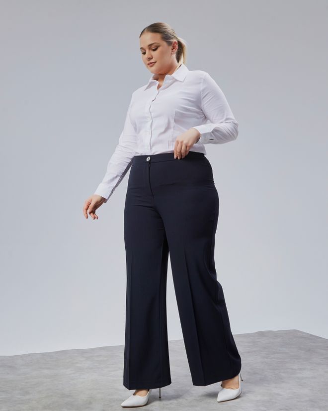 Ouz Fashion Hose Aus Polyviskose Mit Durchgehendem Lycra Gummibund Großhandelskleidung Formal