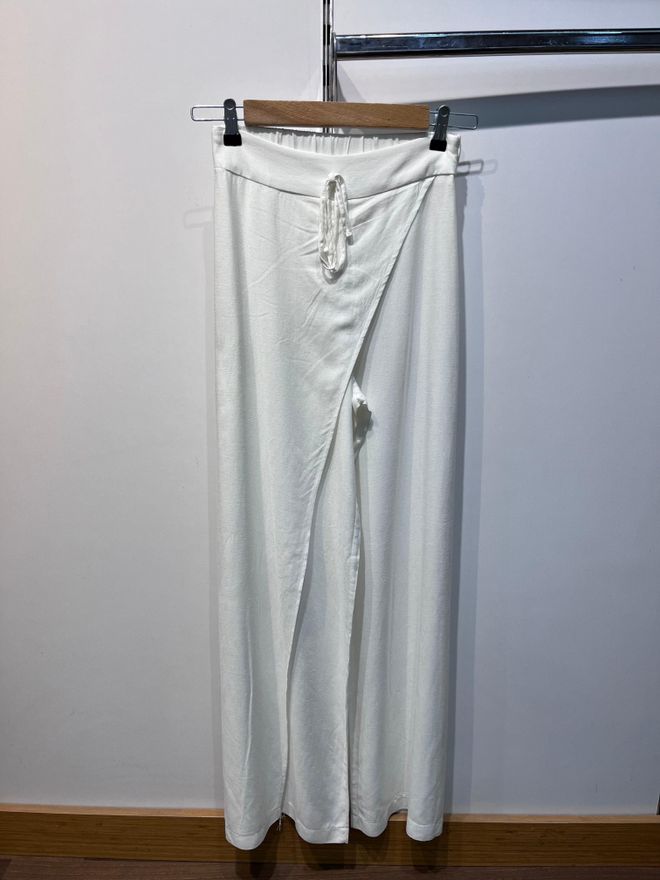 Ouz Fashion Linen Cross Front Trousers Wholesale Clothing Casual