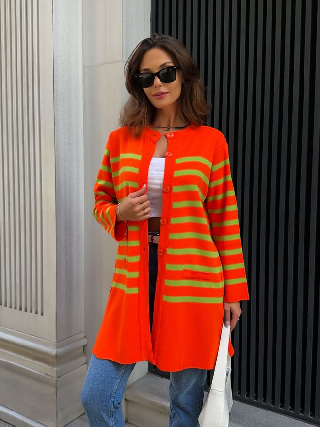 Ouz Fashion Knitted Cardigan Wholesale Clothing No Fabric