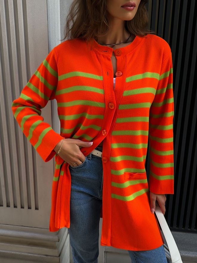 Ouz Fashion Knitted Cardigan Wholesale Clothing Spring