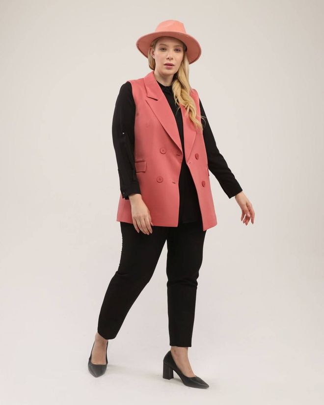 Ouz Fashion Vest With Pocket Cover Wholesale Clothing No Fabric