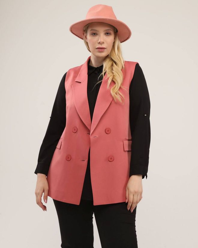 Ouz Fashion Vest With Pocket Cover Wholesale Clothing Spring