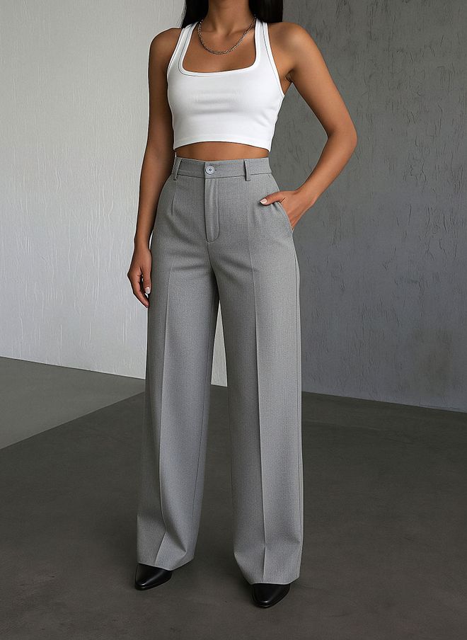 Ouz Fashion Lange 112 Cm Lange Palazzo Hose Großhandelskleidung Lässig