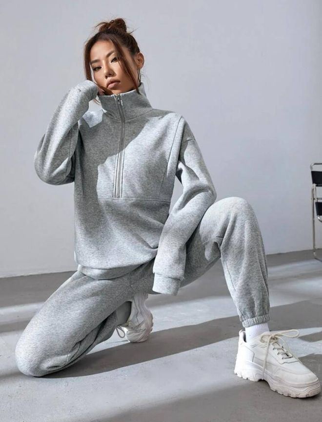 Polo Bonetta Wholesale Women s Grey Tracksuit Styles Prices Lonca