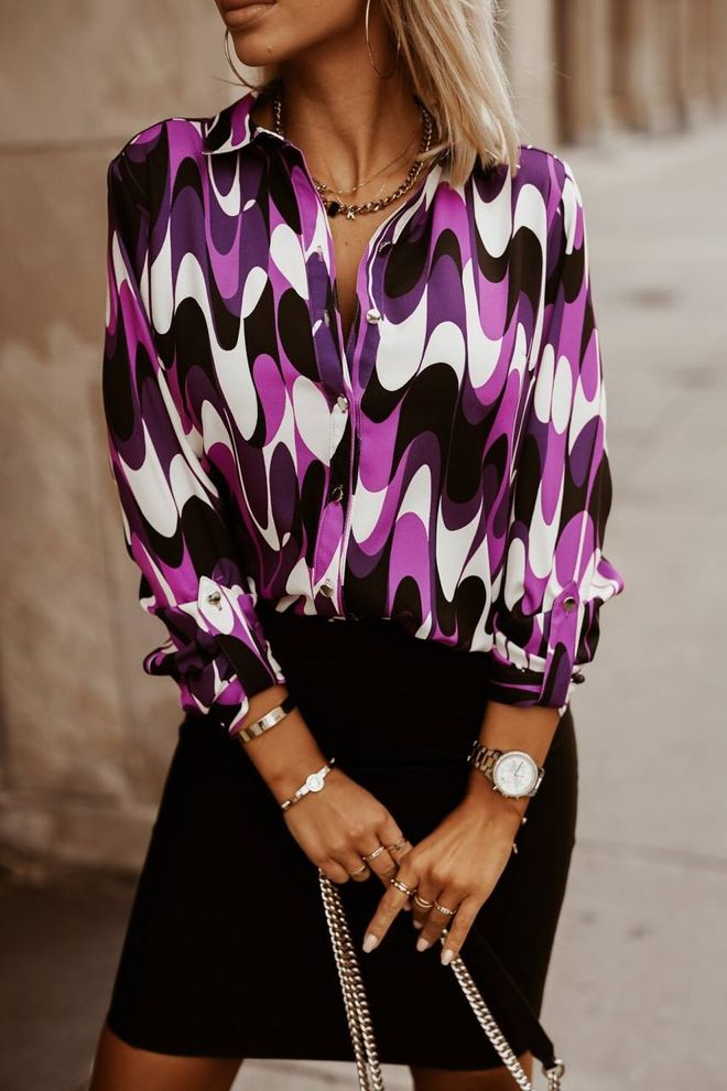 Purper dameskleding sale