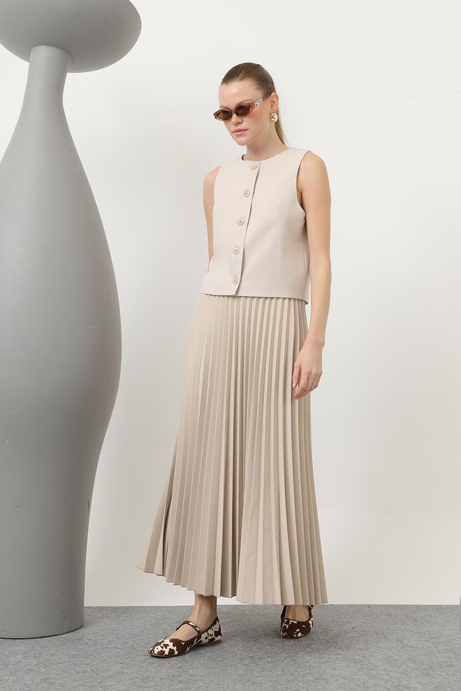 Puane Plooirok Voor Dames Groothandel Kleding Casual