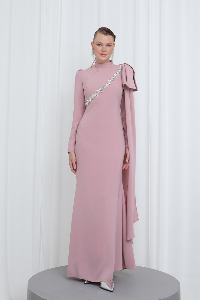Puane Abito Rosa Abbigliamento all'ingrosso Elegante