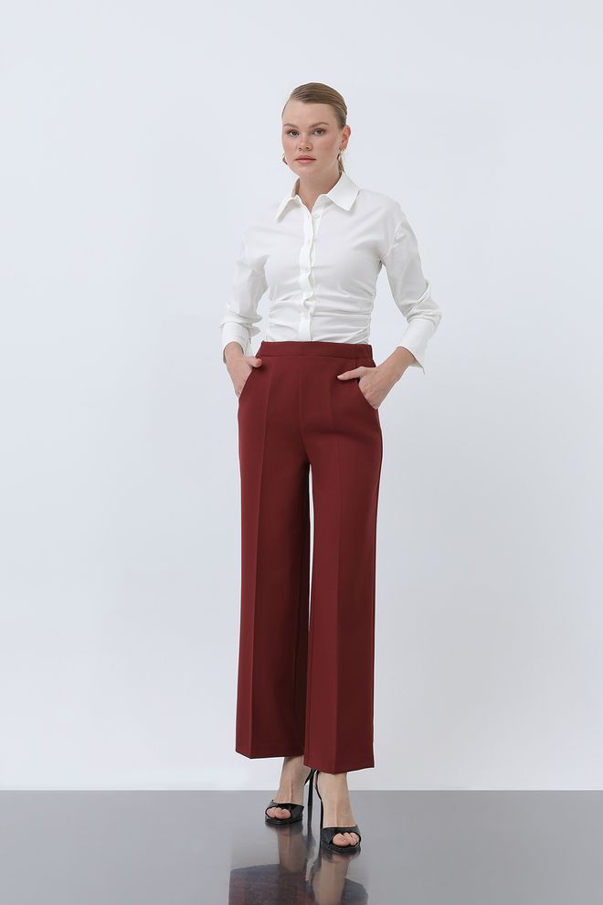 Puane Pantalones De Corte Recto Para Mujer Ropa al por mayor Casual