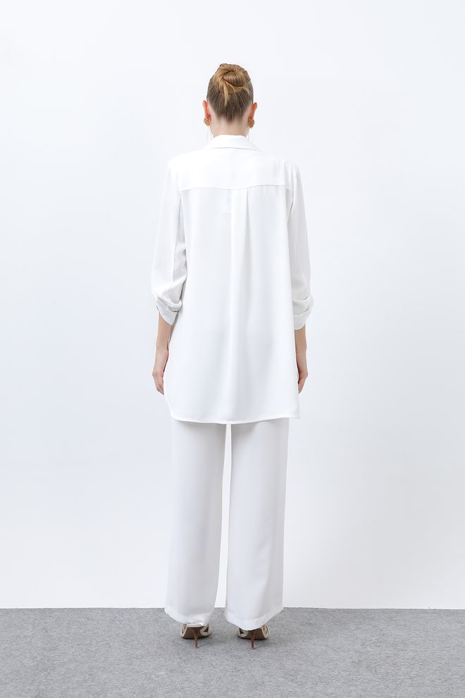 Puane White Elegant Formal Suit Wholesale Clothing Spring