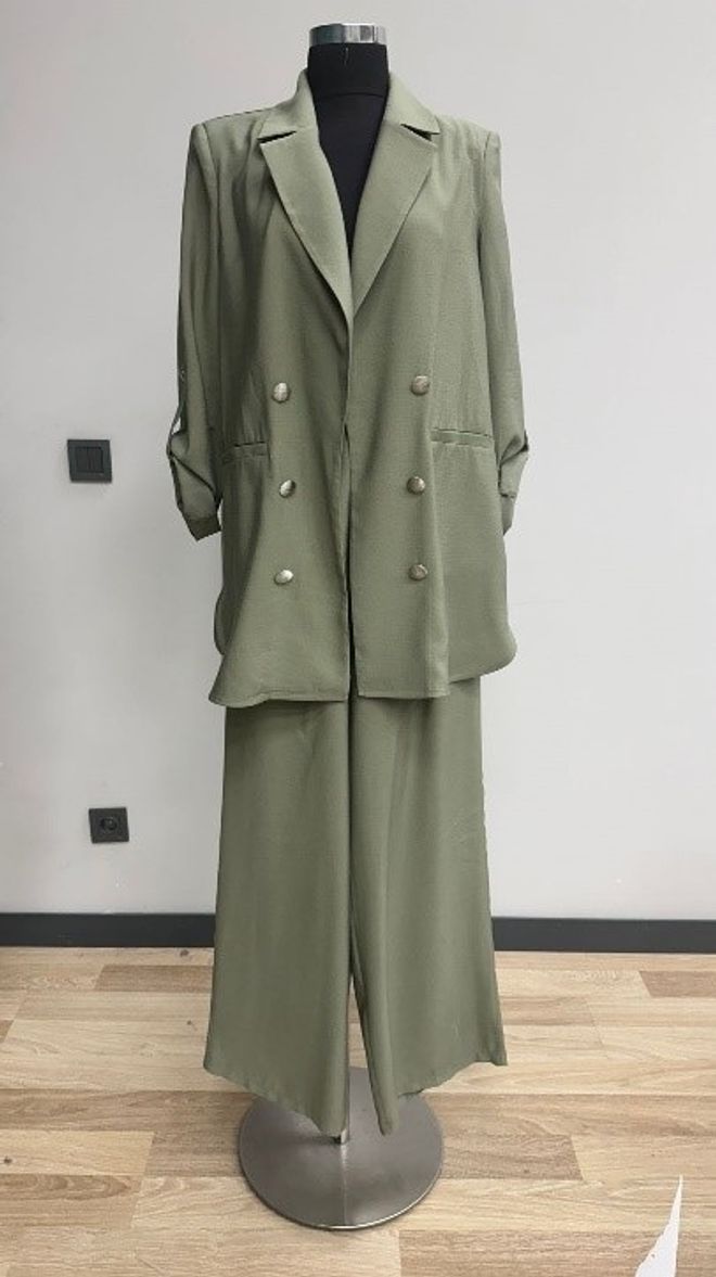 Puane Khaki Elegant Formal Suit Wholesale Clothing Formal