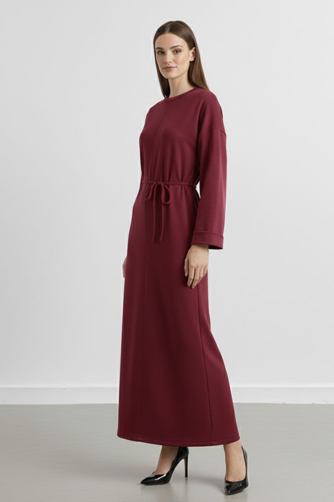 Puane Rochie Elegantă Roșu Bordo Tip A Îmbrăcăminte cu ridicata Conservator