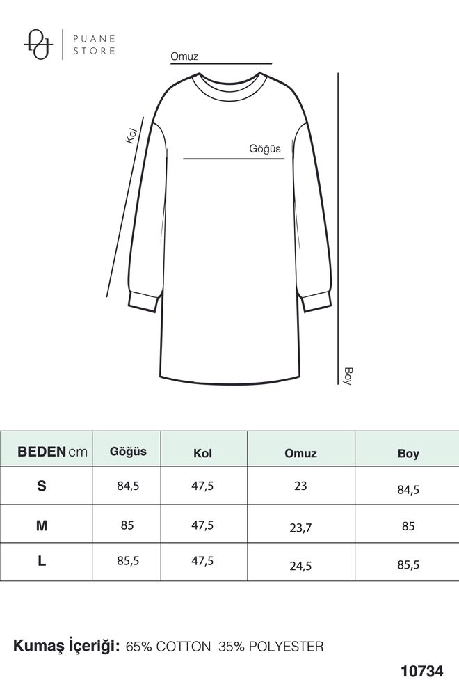 Puane Yellow Oversized Fit Casual Tunic Wholesale Clothing Fall