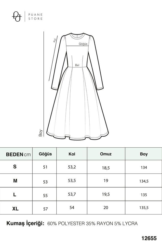 Puane Granatowa Sukienka Koszulowa Z Kołnierzykiem Polo I Rękawem 3/4 Hurtowa sprzedaż odzieży Praca