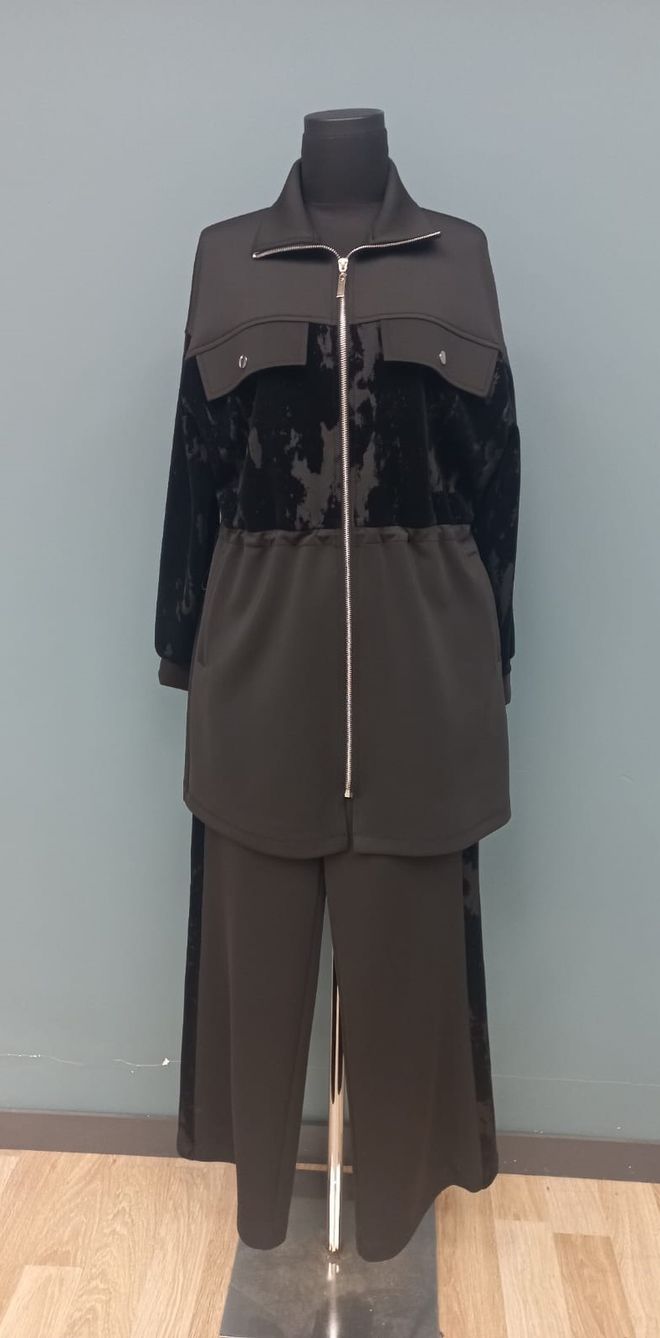 Puane Комплет Црн Неформалан Спортс Скроман Велепродаја одеће скроман