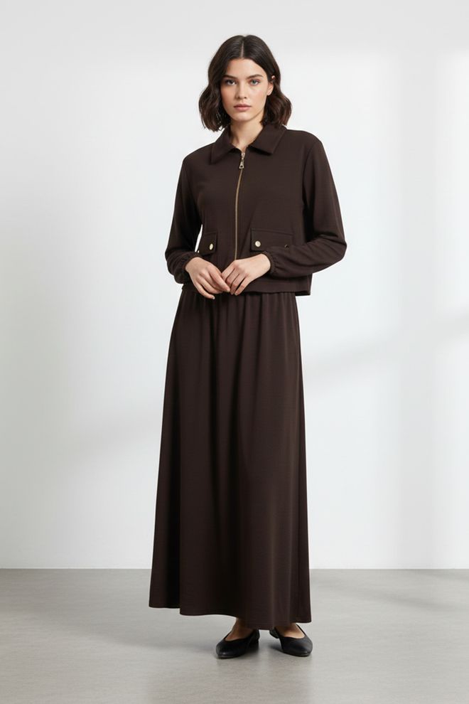 Puane Set Maro Elegant Conservator Îmbrăcăminte cu ridicata Conservator