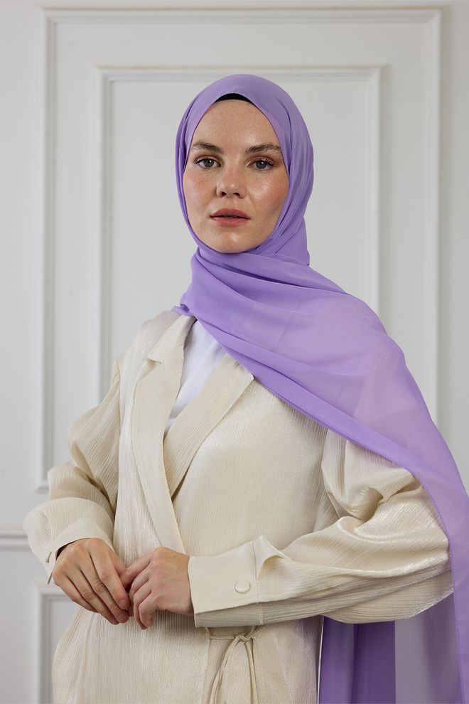 Pure Scarfs Chiffon Shawl Wholesale Clothing 2