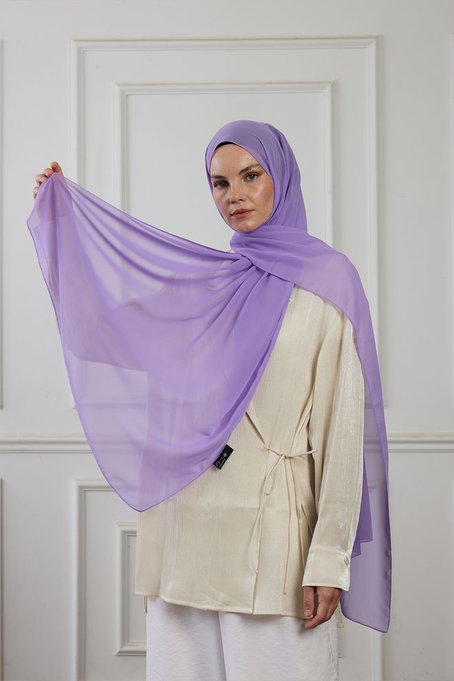 Pure Scarfs Chiffon Shawl Wholesale Clothing 1