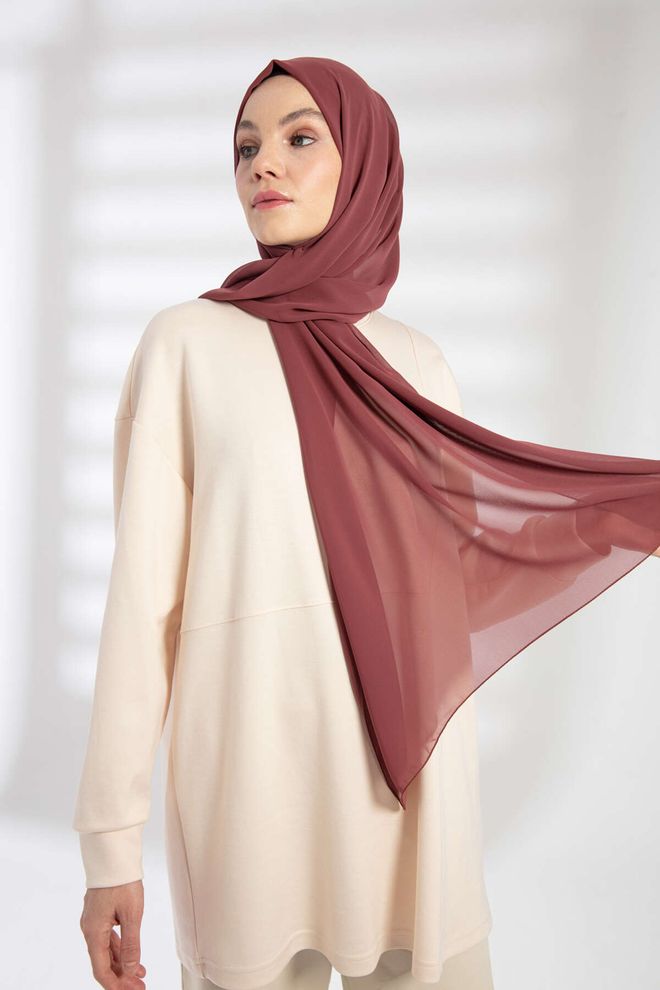 Pure Scarfs Šifon Šal Oblačila na debelo 0