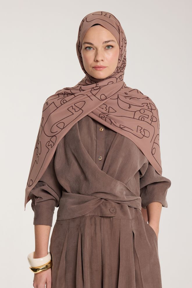 Pure Scarfs “Pure Tone” Skara Ruda Didmeninė prekyba drabužiais 0