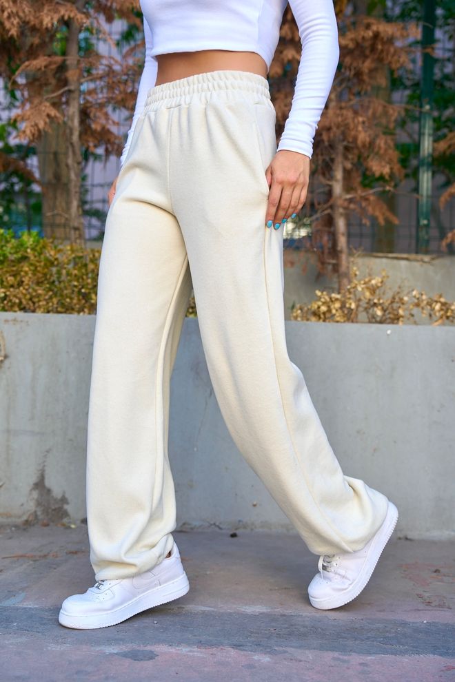 White sweatpants bulk apparel hotsell
