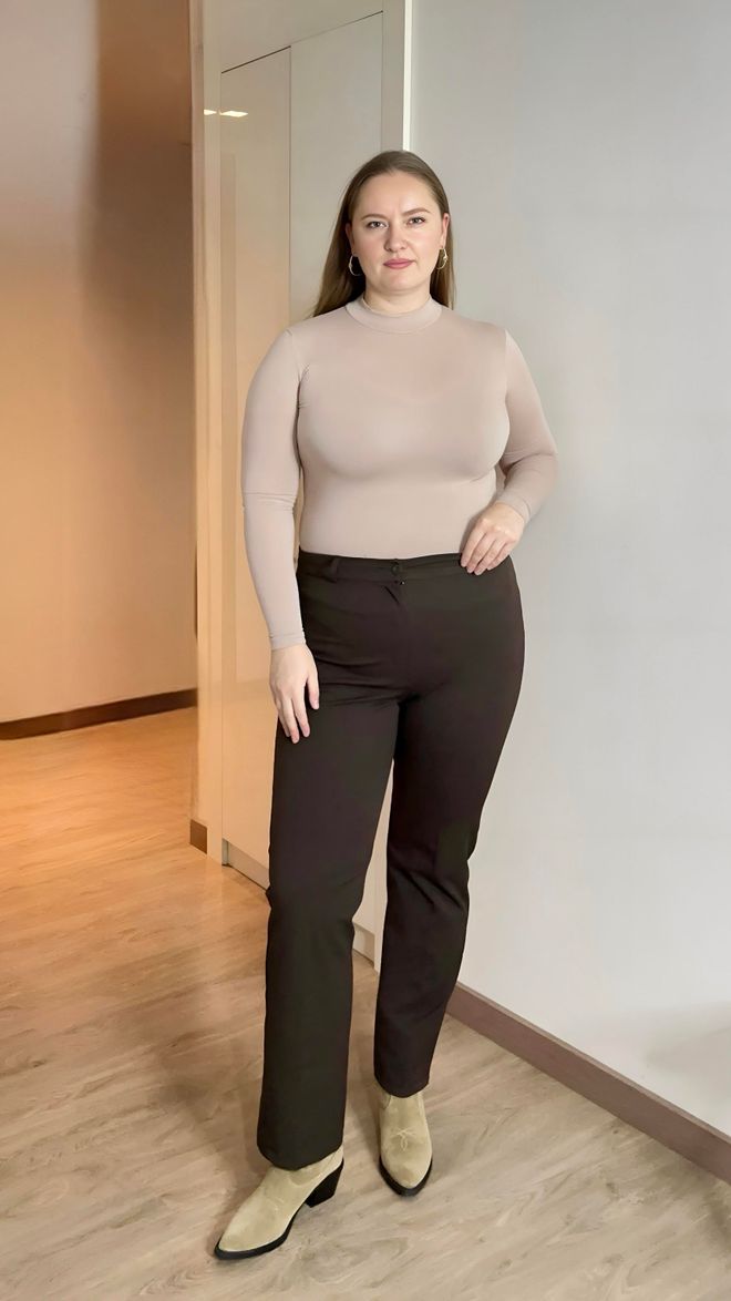 RMG Black Tapered Carrot Pants Wholesale Clothing Work