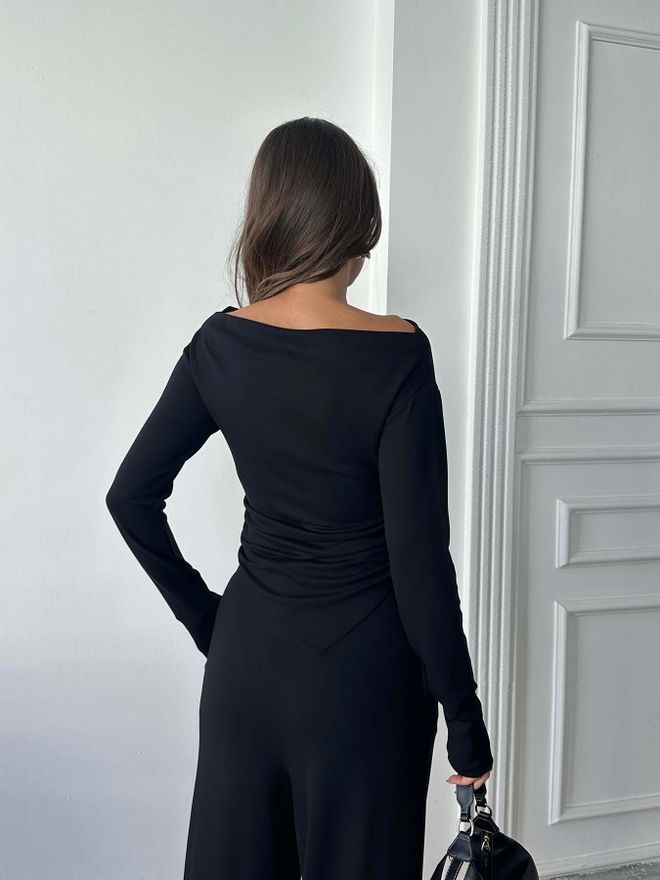 Radica Fashion Ensemble Élégant Sexy Décontracté Noir Vêtements en gros Printemps